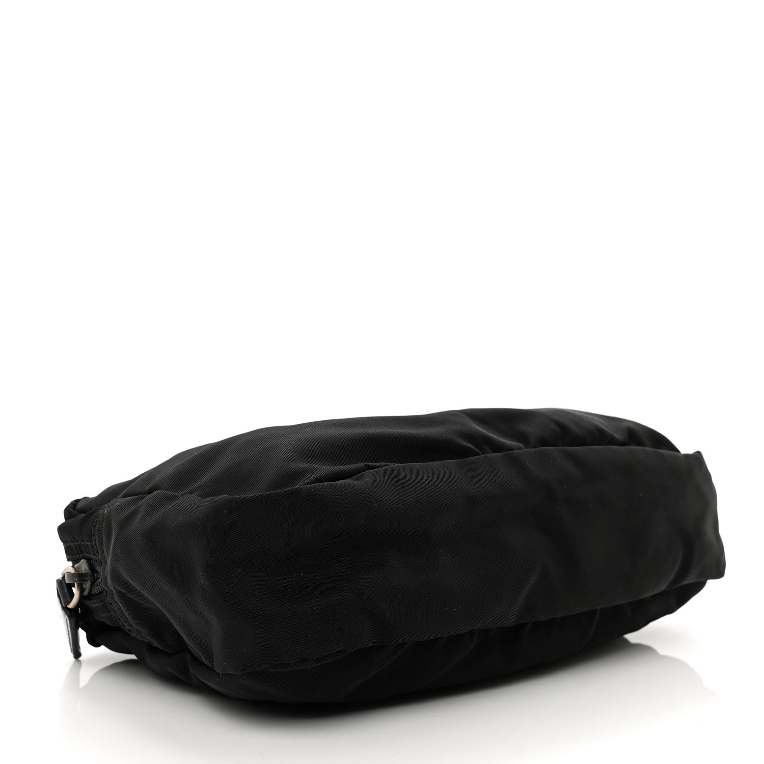 Prada Tessuto Nylon Saffiano Pouch Black 4 of 7