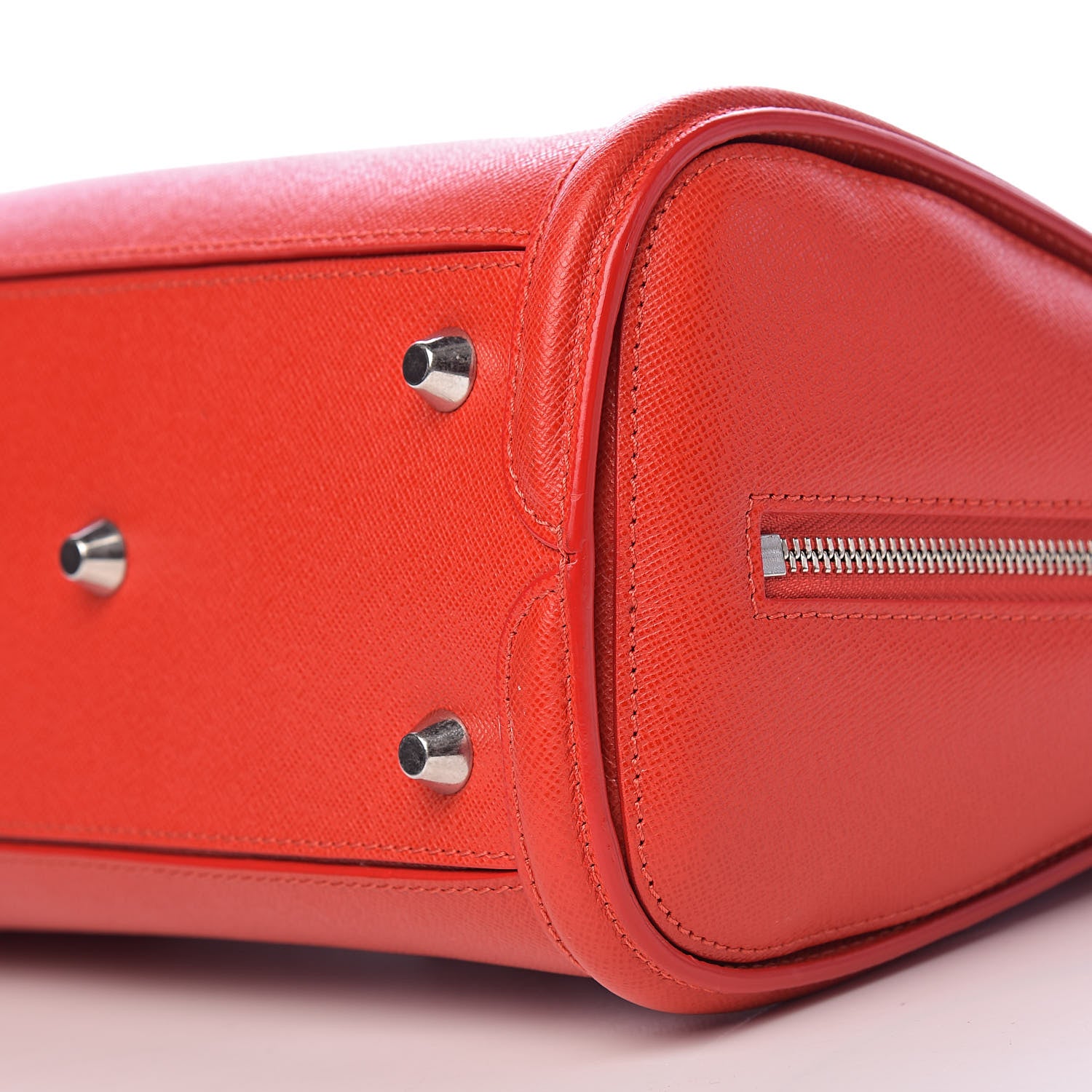 Alexander McQueen Grained Calfskin Large Heroine Red 15 of 16