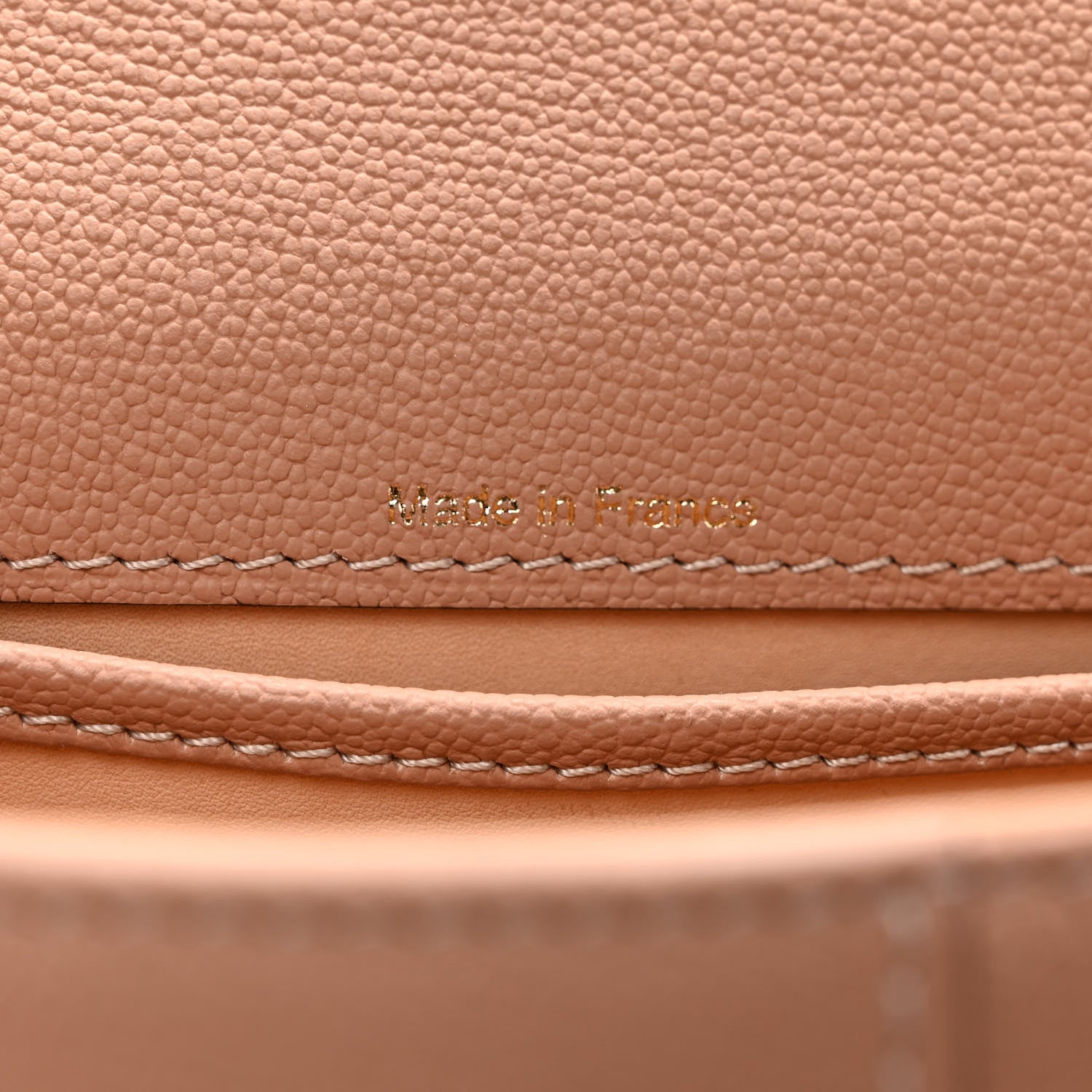 Delvaux Grained Calfskin Mini Brillant Satchel Nude 7 of 9