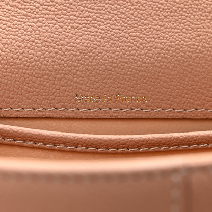 Delvaux Grained Calfskin Mini Brillant Satchel Nude 7 of 9