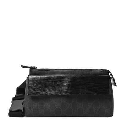 Gucci GG Plus Monogram Waist Belt Bag Black 1 of 10