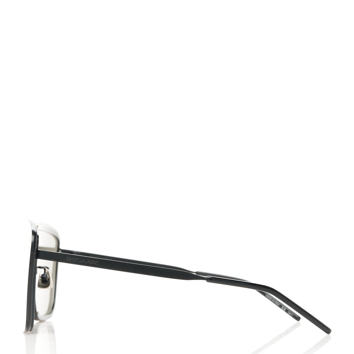 Saint Laurent Metal SL 364 Mask Sunglasses Black 3 of 8