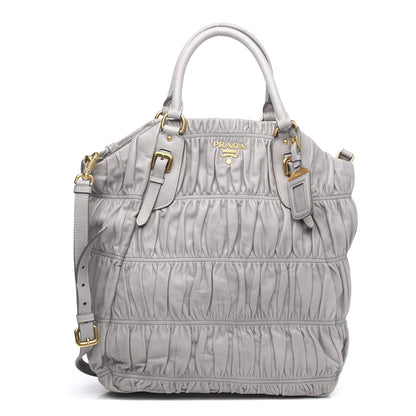 Prada Nappa Gaufre Tote Pomice 1 of 13