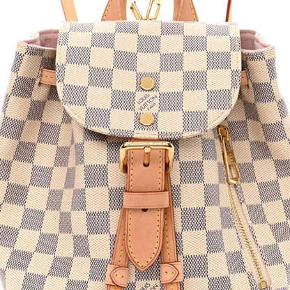 Louis Vuitton Damier Azur Sperone BB Backpack 7 of 10