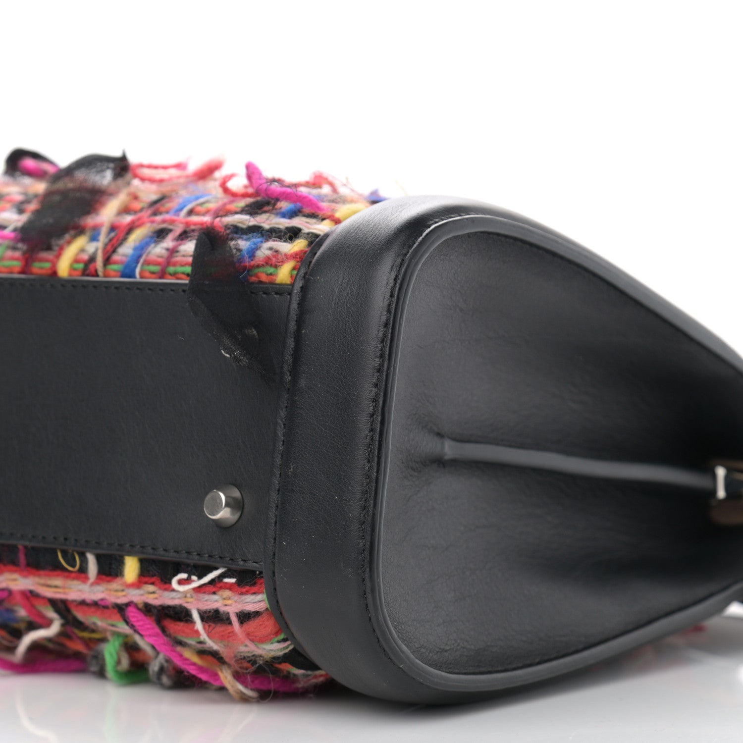 Alexander McQueen Tweed Sweet Calfskin Small Heroine 30 Multicolor Black 10 of 12