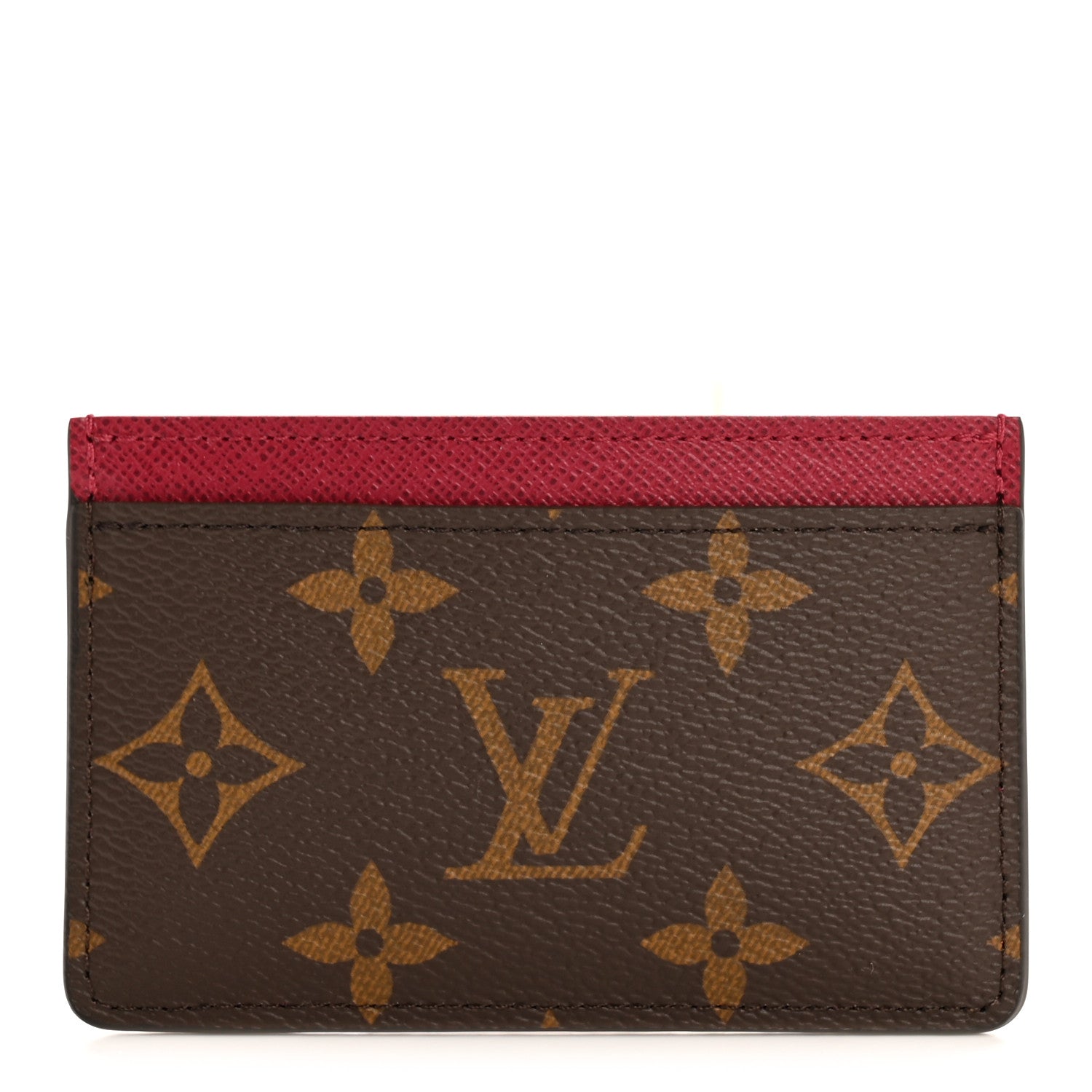 Louis Vuitton Monogram Card Holder Fuchsia 1 of 7