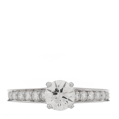 Cartier Platinum Diamond .56ct Solitaire 1895 Engagement Ring  48 4.5 1 of 6