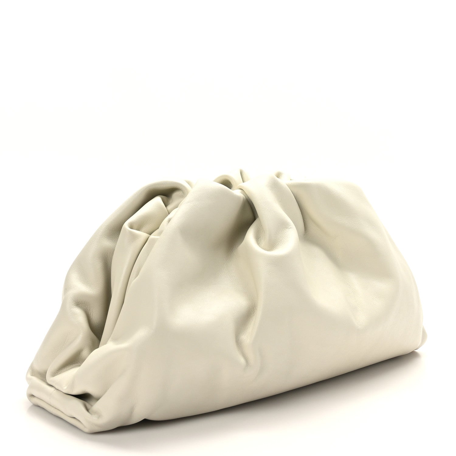 Bottega Veneta Smooth Butter Calf The Pouch Oversized Clutch Plaster 3 of 8