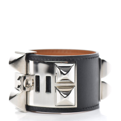 Hermes Chamonix Collier De Chien CDC Bracelet S Black 3 of 6