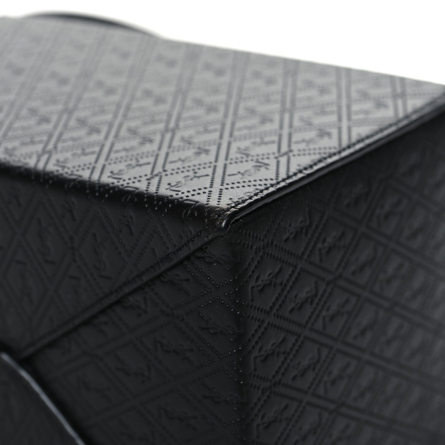 Saint Laurent Calfskin Monogram Take Away Box Black 11 of 11