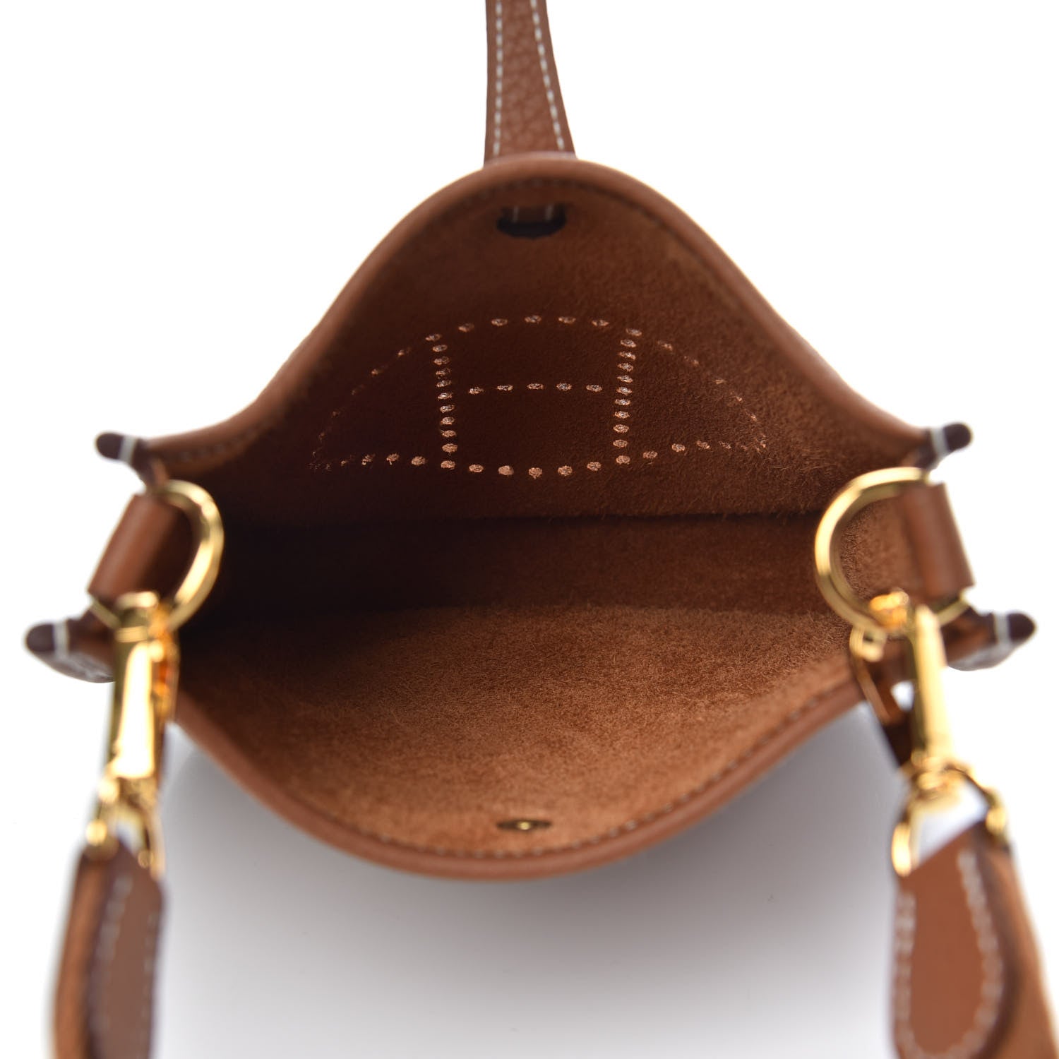 Hermes Taurillon Clemence Evelyne TPM Gold 5 of 11