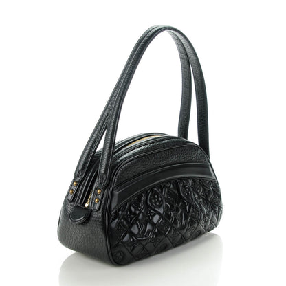 Louis Vuitton Lambskin Vienna Klara Black 3 of 7