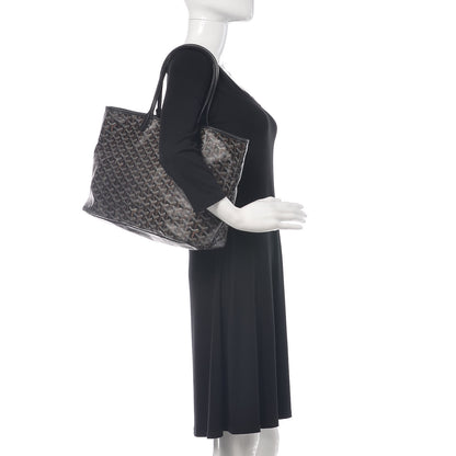Goyard Goyardine Saint Louis PM Black 2 of 29