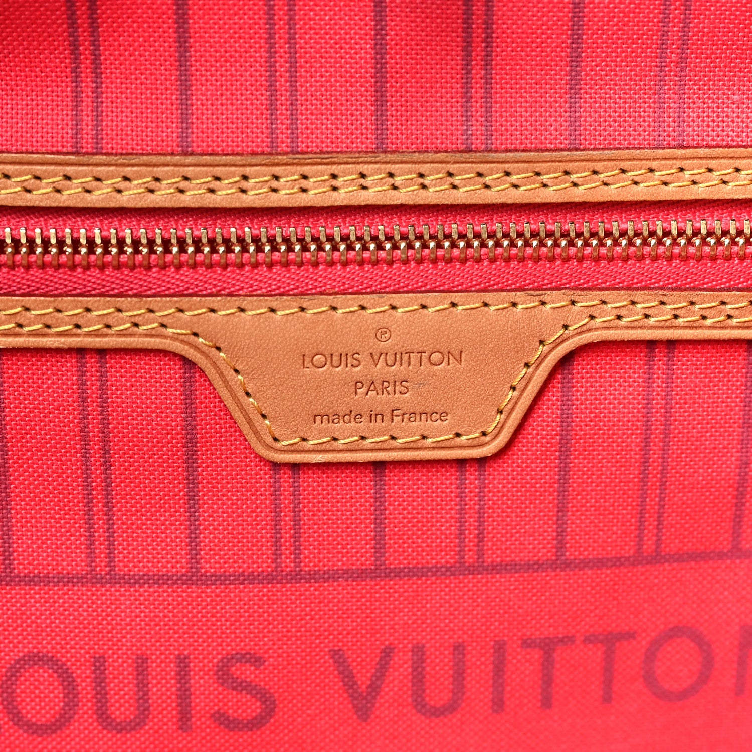 Louis Vuitton Monogram V Neverfull MM Grenade 7 of 9