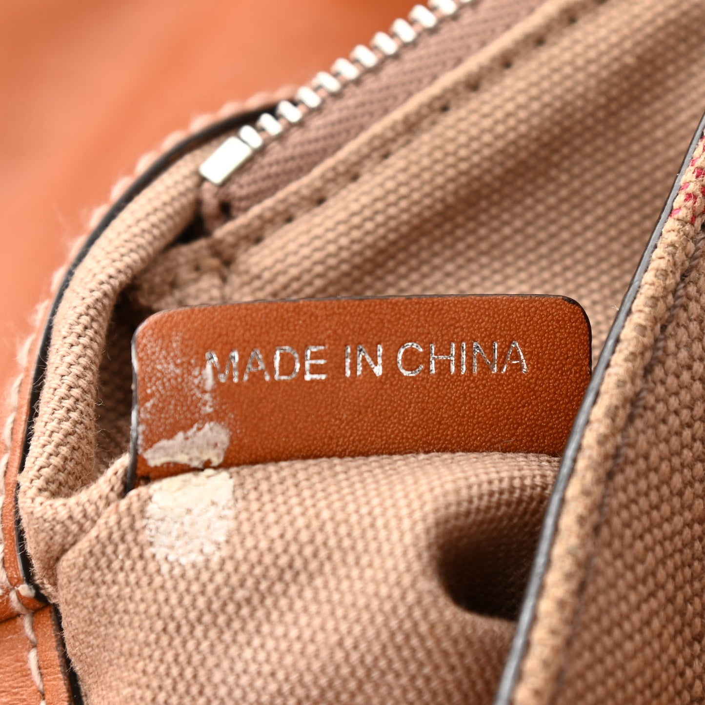 Canvas House Check Small Henham Crossbody Tan