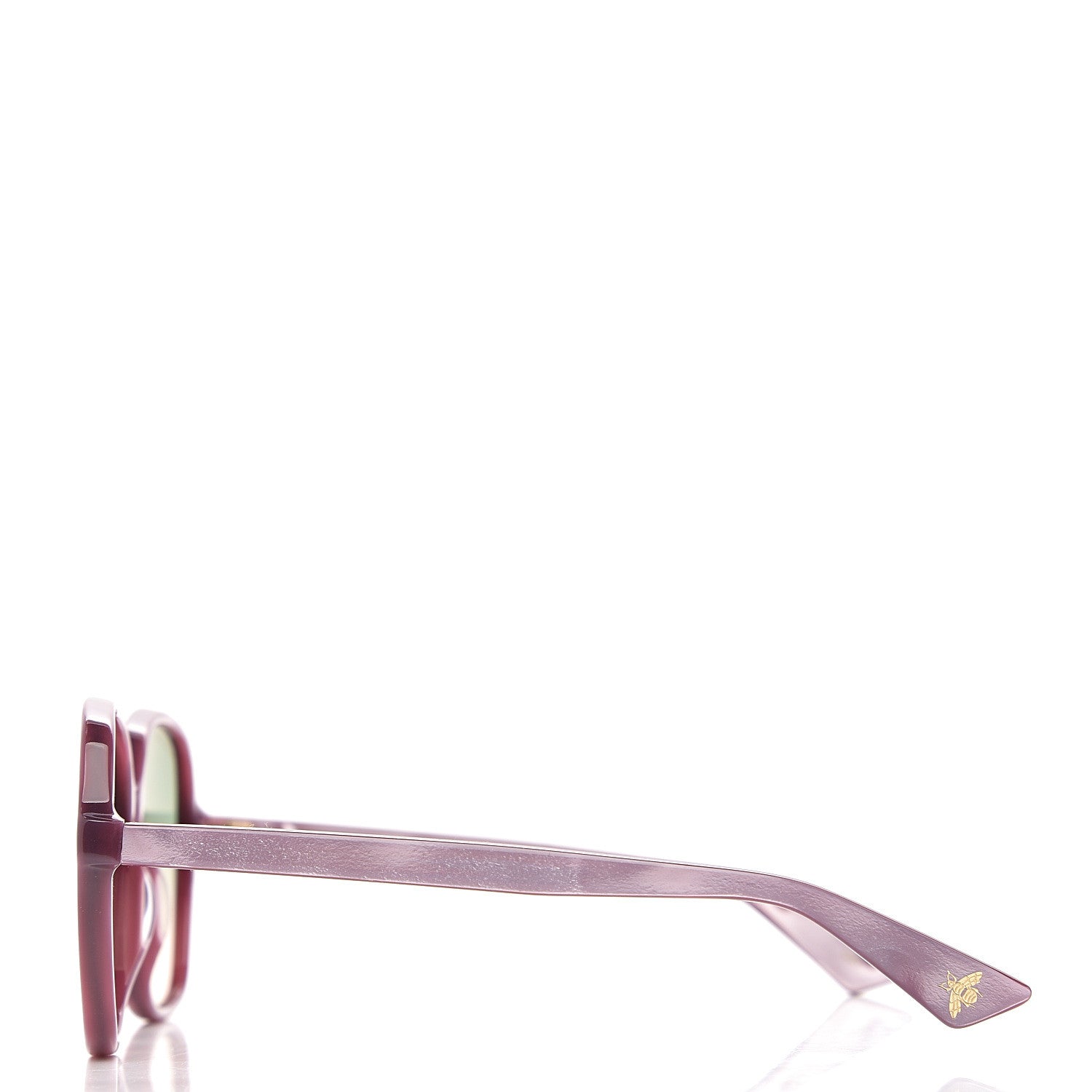 Gucci Acetate Square Frame GG0092S Sunglasses Purple 3 of 7