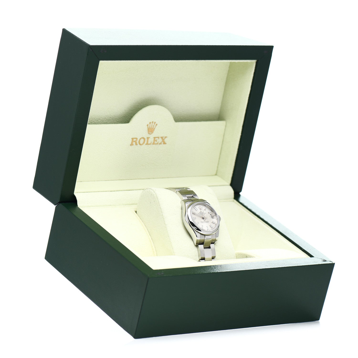 Rolex Stainless Steel 26mm Oyster Perpetual Date Watch Silver 179160 5 of 5