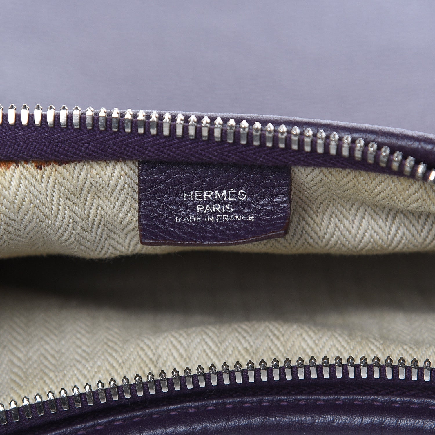 Hermes Taurillon Clemence Gao Raisin 6 of 12