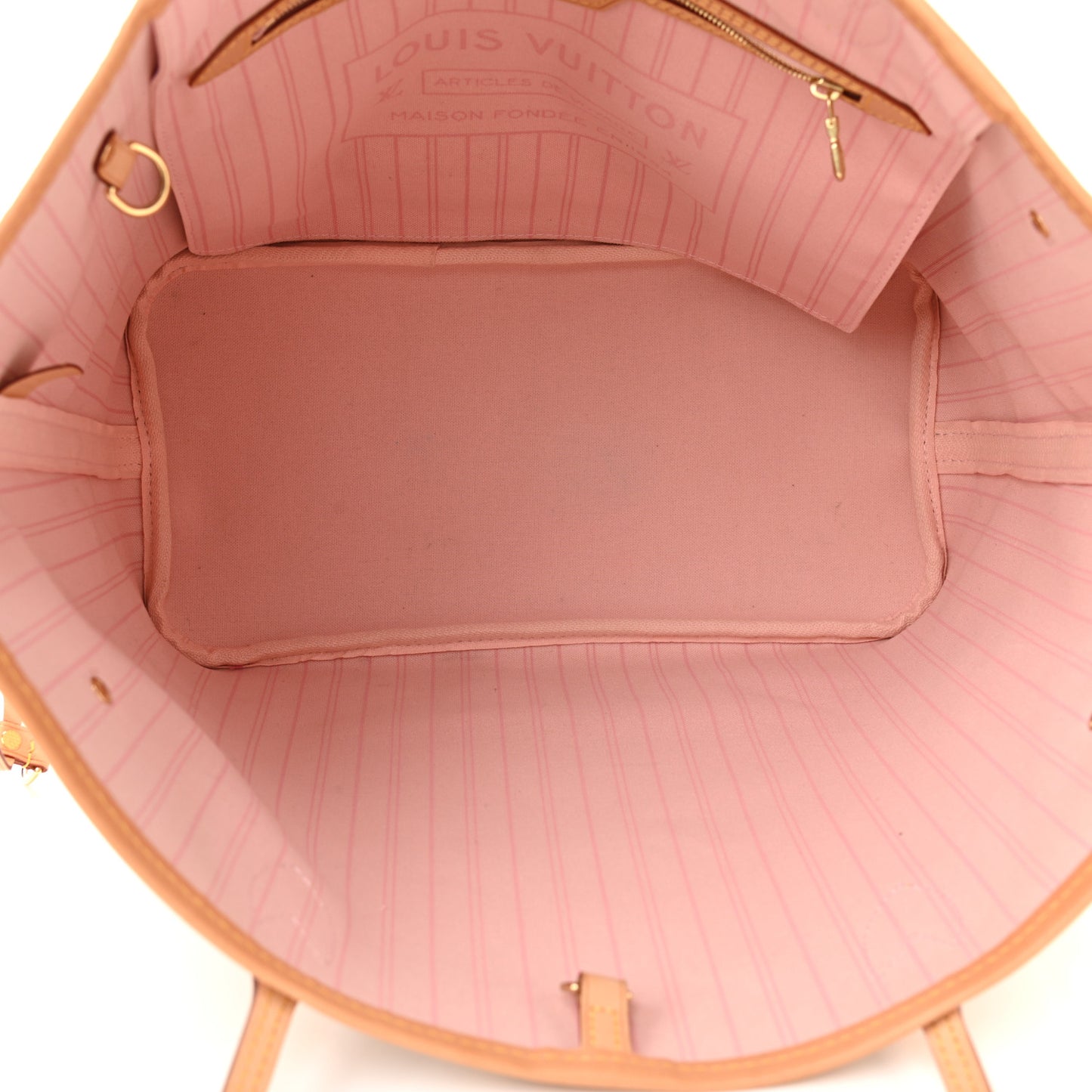 Damier Azur Neo Neverfull MM Rose Ballerine