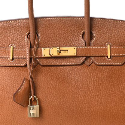 Hermes Fjord Birkin 30 Gold 8 of 10
