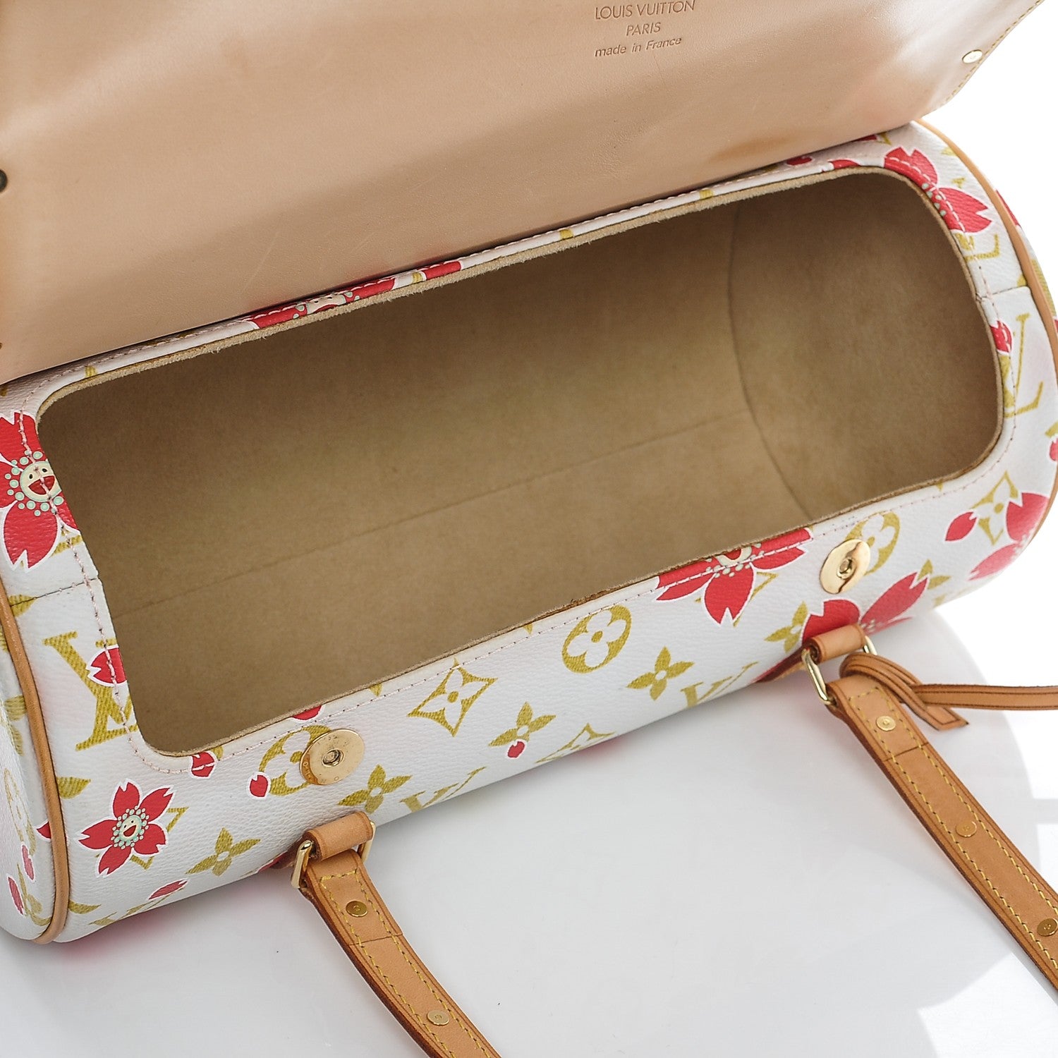 Louis Vuitton Monogram Cherry Blossom Papillon Red Creme 5 of 7