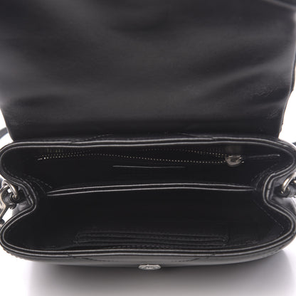 Saint Laurent Calfskin Y Quilted Monogram Toy Loulou Crossbody Bag Black 5 of 10