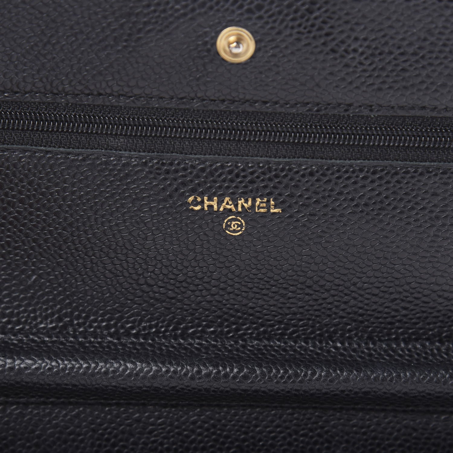 Chanel Caviar Quilted Wallet On Chain WOC Black 6 of 18
