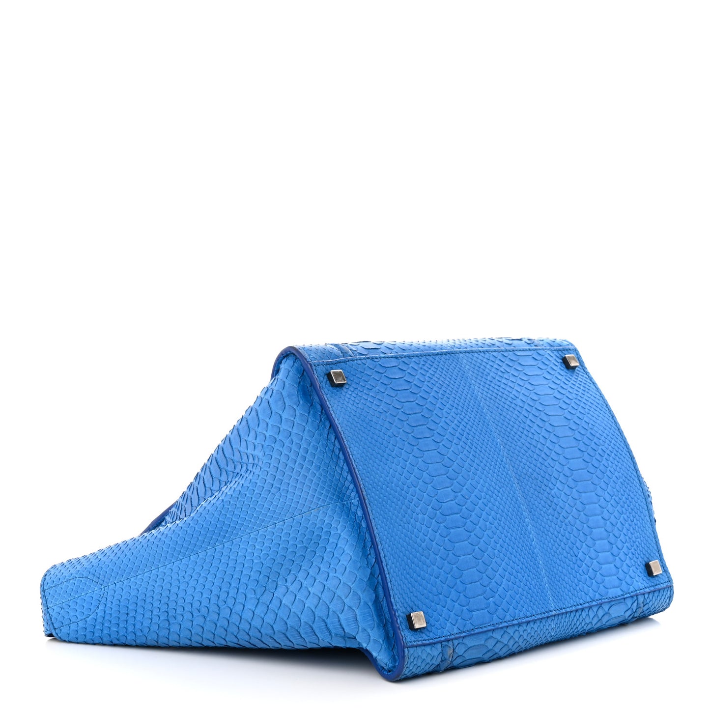 Snakeskin Medium Phantom Luggage Blue