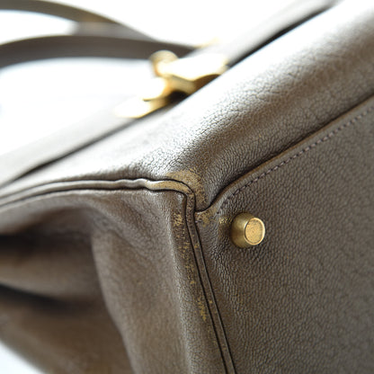 Hermes Chevre De Coromandel Kelly Retourne 32 Vert Bronze 37 of 50