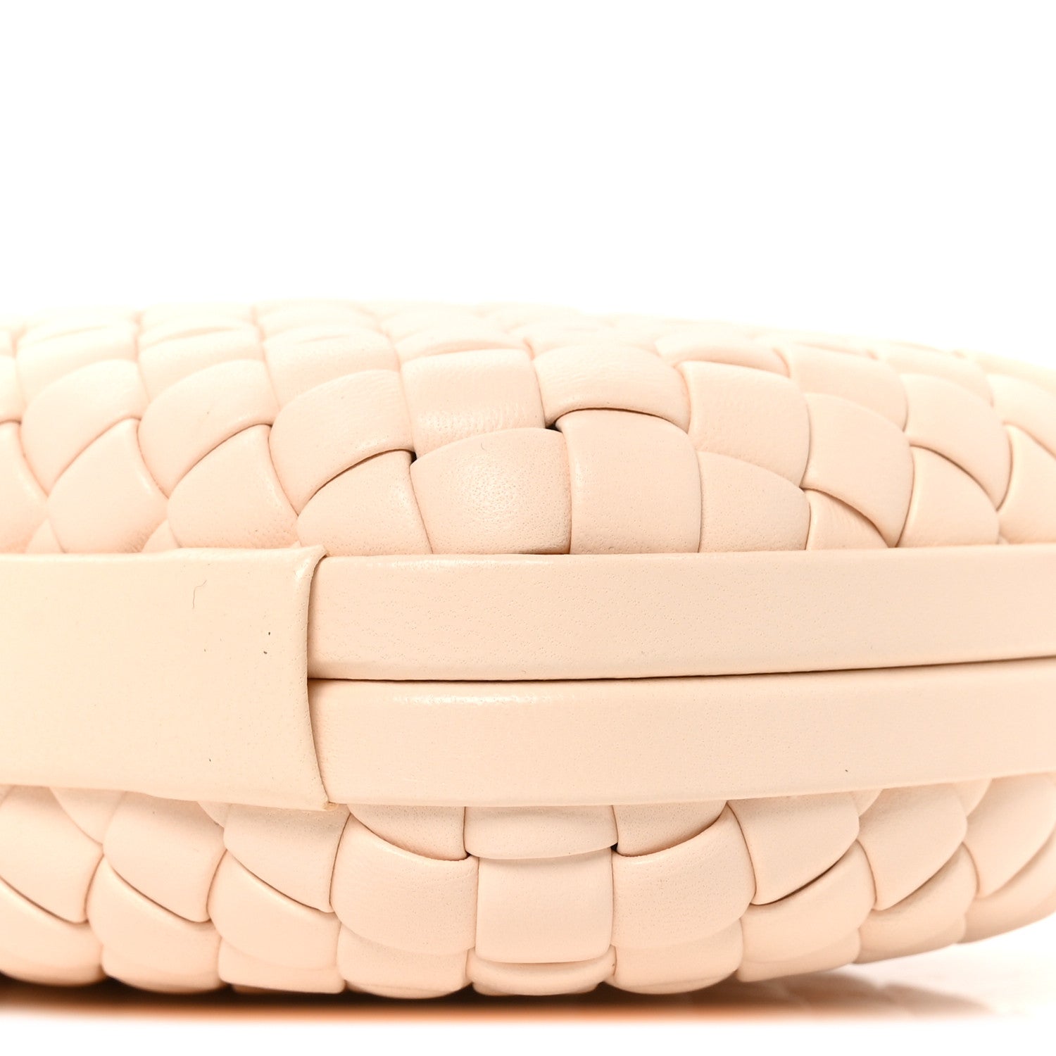 Bottega Veneta Nappa Intrecciato Minaudiere Knot Clutch Lotus 8 of 8