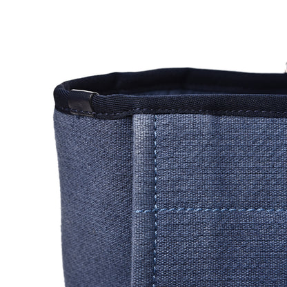 Chanel Canvas Small Deauville Tote Blue 10 of 10