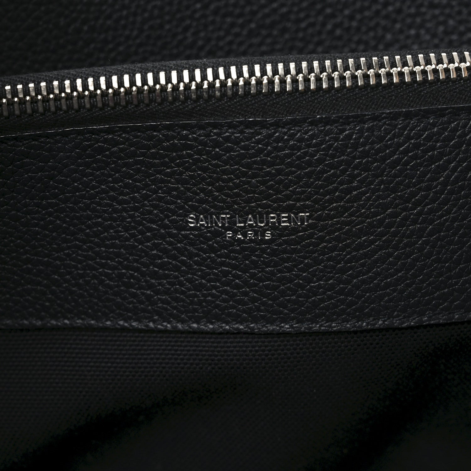Saint Laurent Grained Calfskin Large Souple Sac De Jour Black 7 of 11