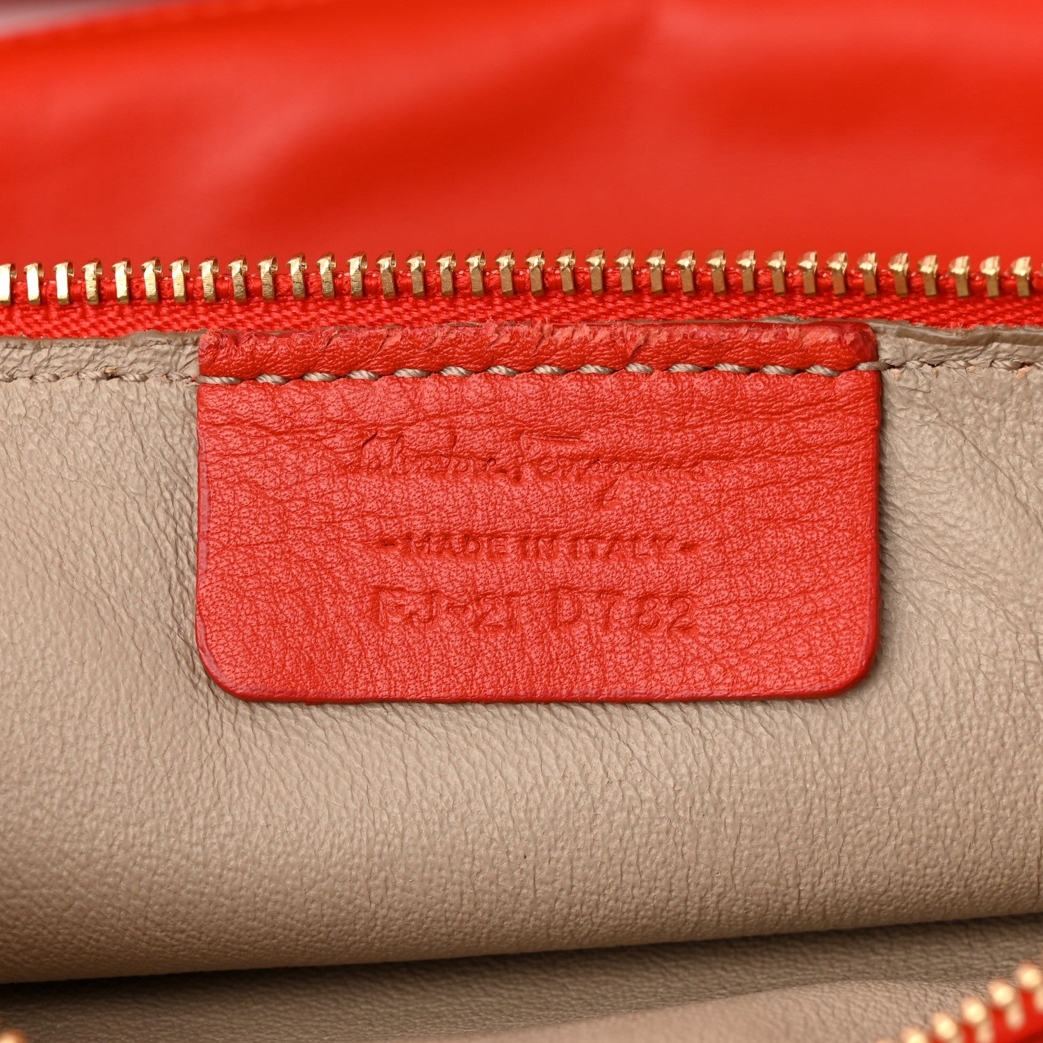 Salvatore Ferragamo Calfskin Large Sookie Satchel Red 7 of 12