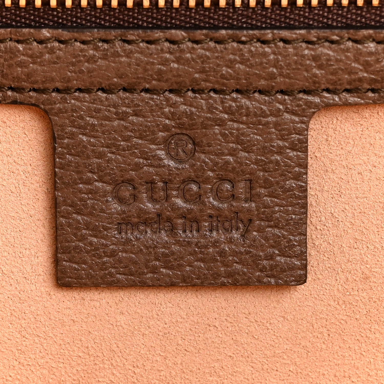 Gucci GG Supreme Monogram Medium Ophidia Shopping Tote Brown 6 of 10