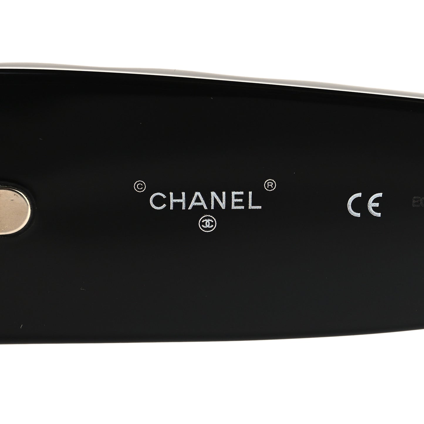 Acetate Quilted CC Pilot Sunglasses 71465 Black