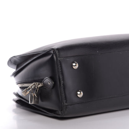 Louis Vuitton Epi Pont-Neuf GM Black 6 of 8