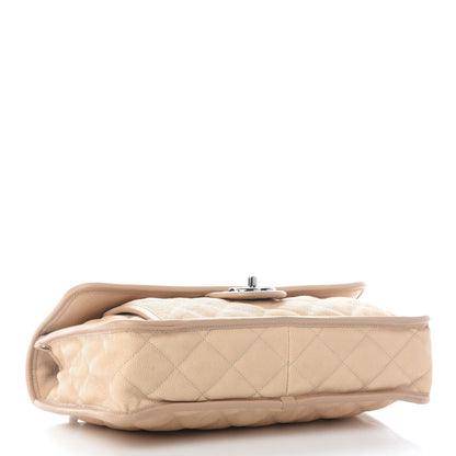 Chanel Caviar Quilted Large French Riviera Flap Beige 3 of 8