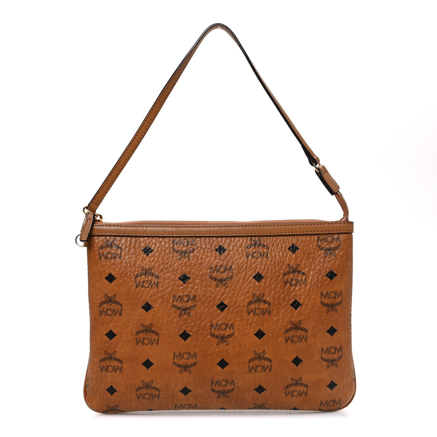 Visetos Liz Shopper Tote Pouch Cognac