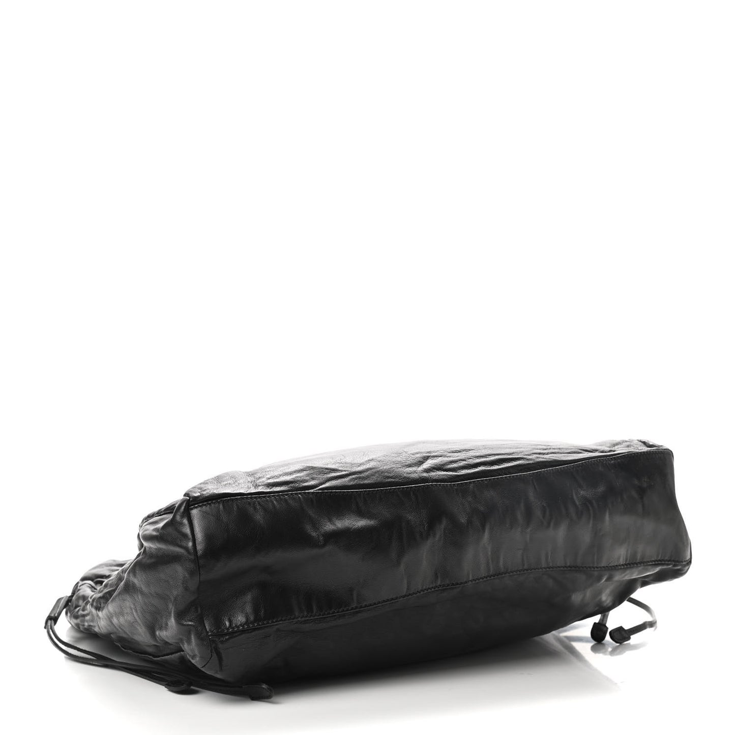 Nappa Antique Shoulder Bag Black