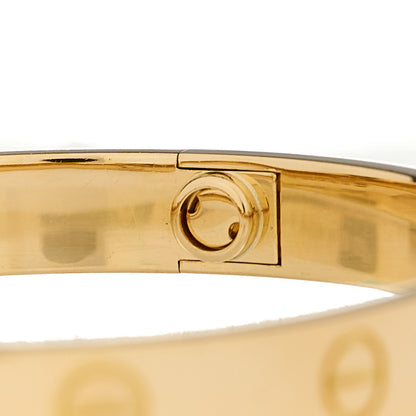 Cartier 18K Yellow Gold Love Bracelet 16 6 of 9