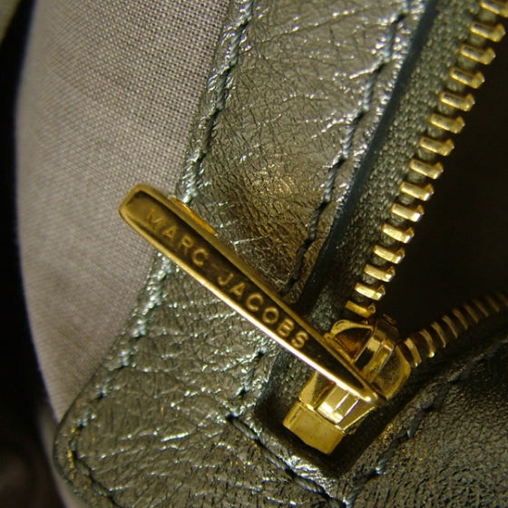 Leather Patchwork Carolyn Silver