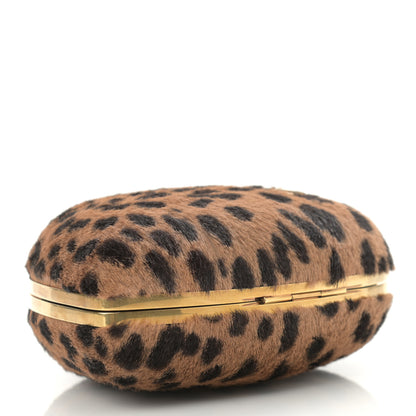 Saint Laurent Pony Hair Leopard Love Box Bag Black 4 of 6