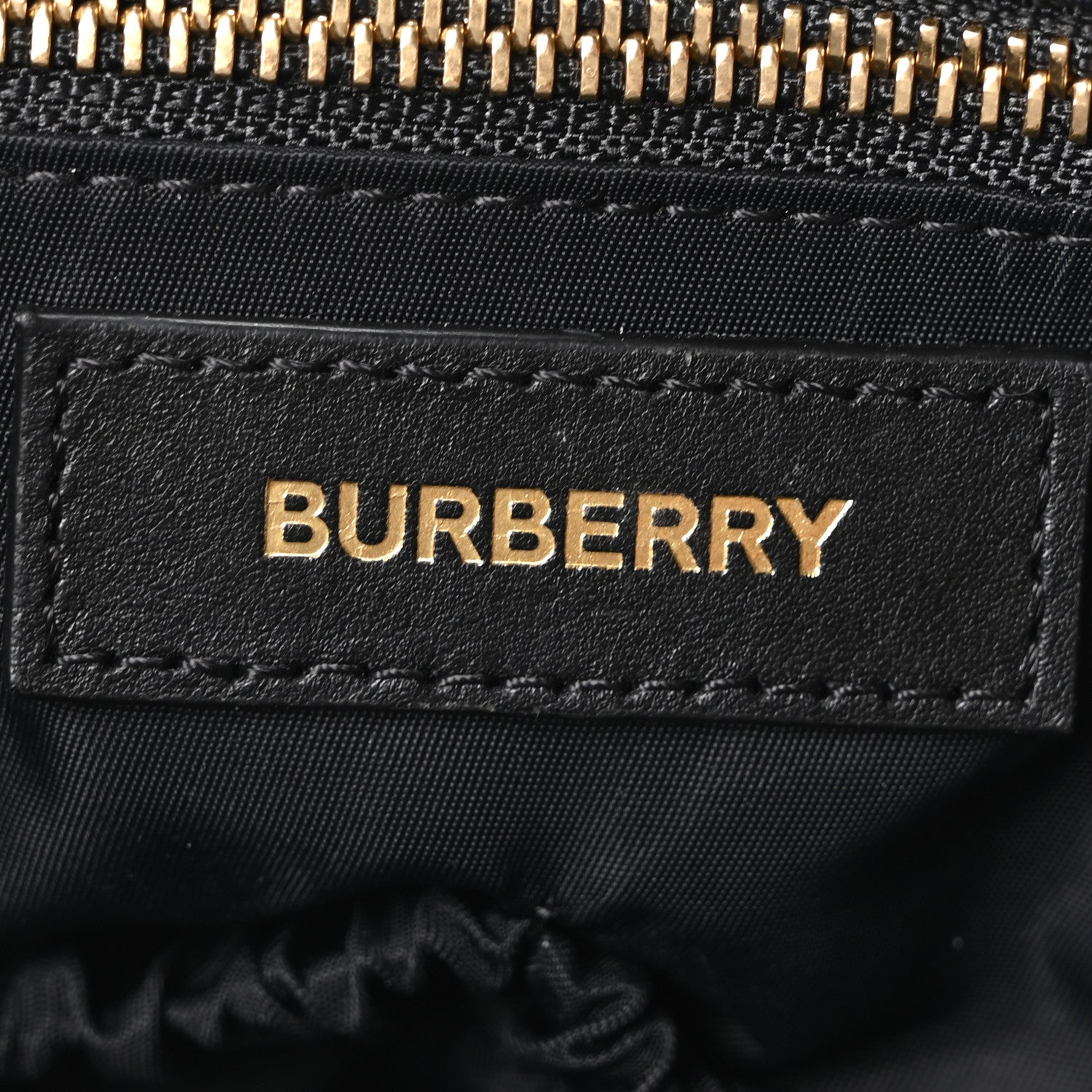 Burberry Nylon Vintage Check Logo Diaper Bag 6 of 10