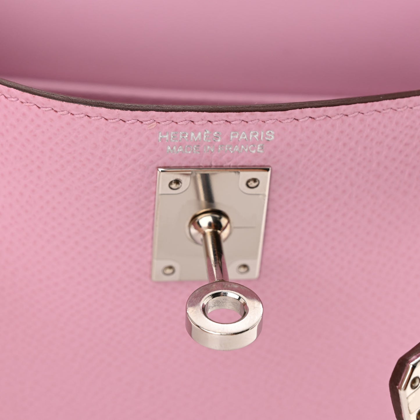 Epsom Mini Kelly Sellier 20 Mauve Sylvestre