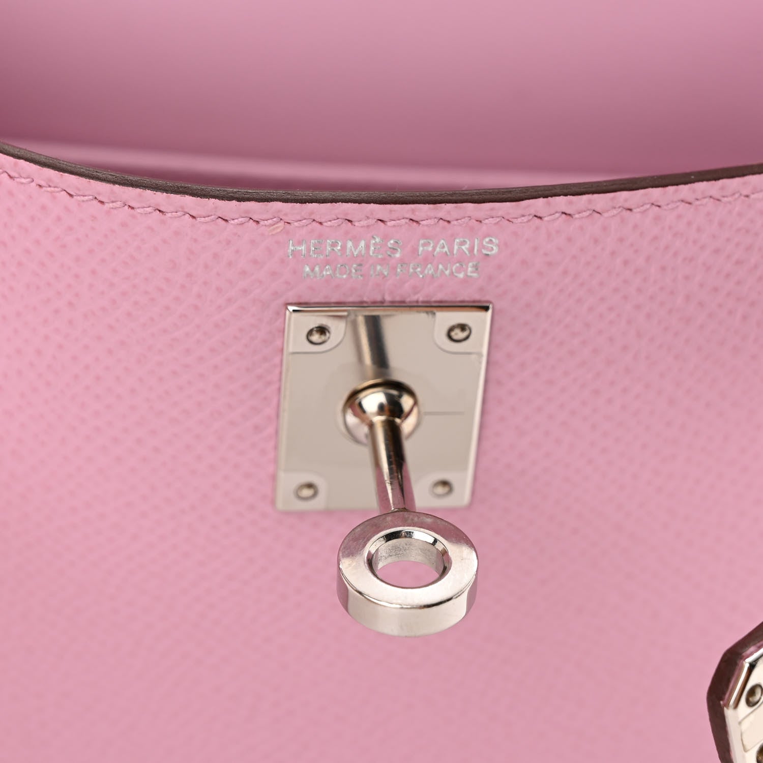 Hermes Epsom Mini Kelly Sellier 20 Mauve Sylvestre 10 of 25
