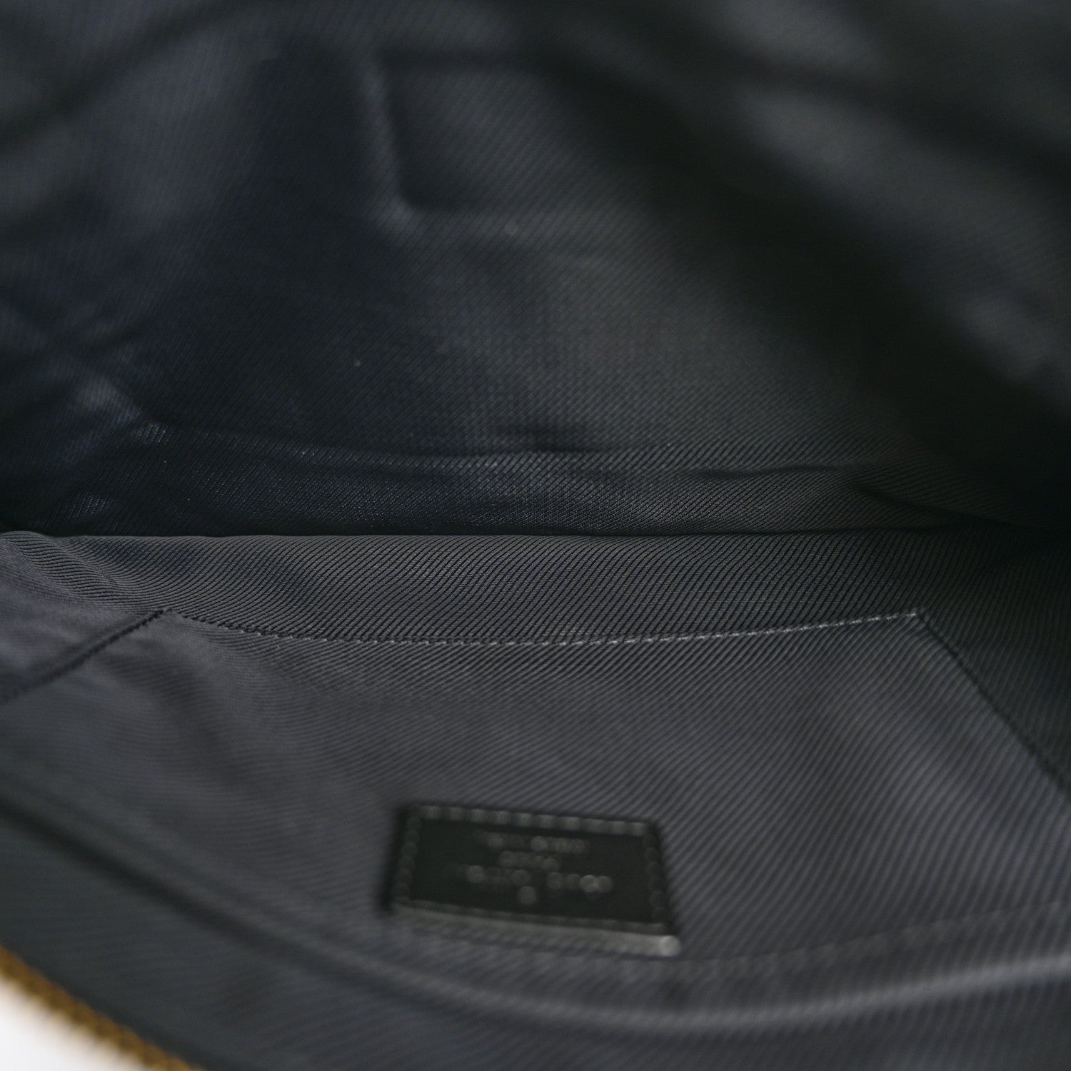 Louis Vuitton Monogram Lurex Flat Zip Pochette Black 5 of 7