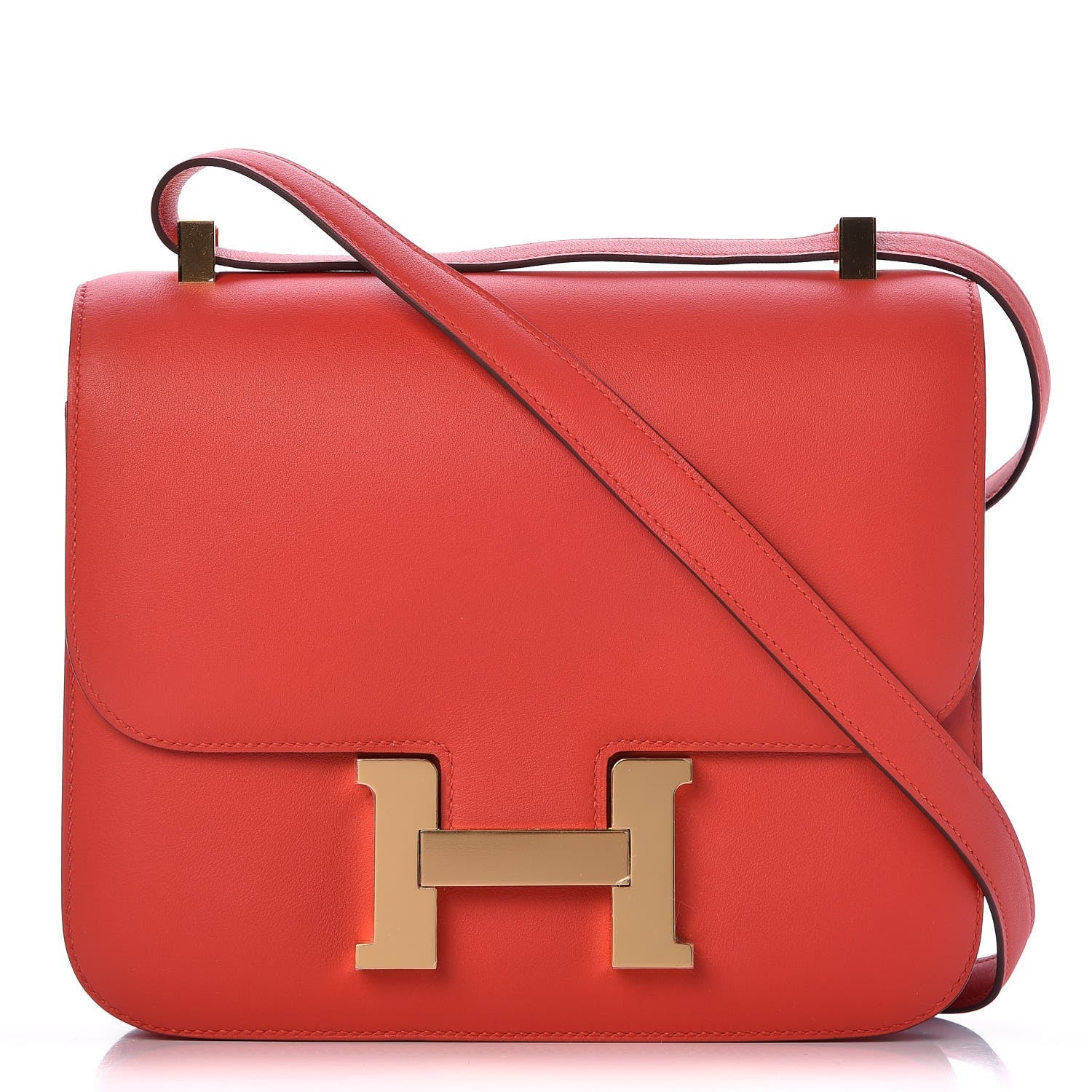 Hermes Swift Constance 24 Rouge Tomate 1 of 19