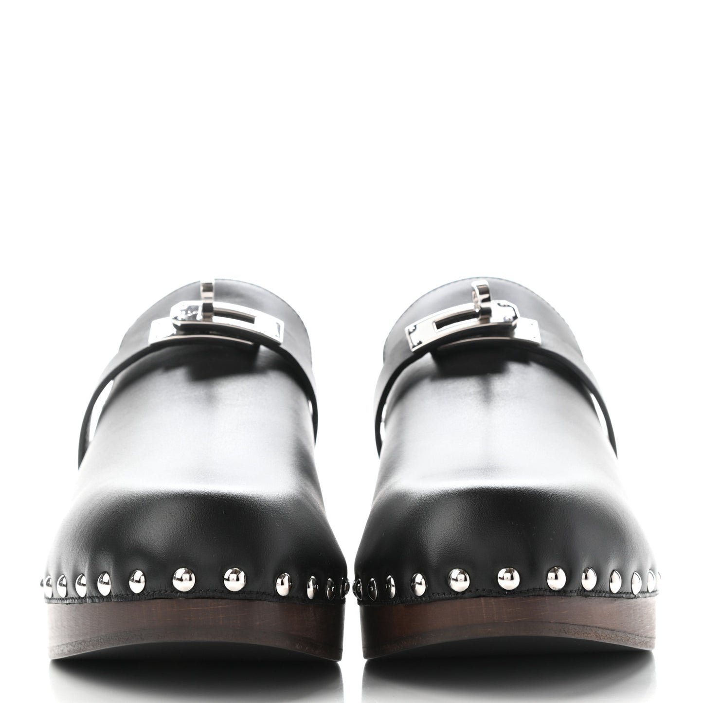 Calfskin Carlotta Mules 39 Black