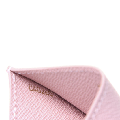 Louis Vuitton Damier Azur Daily Card Holder Rose Ballerine 7 of 8