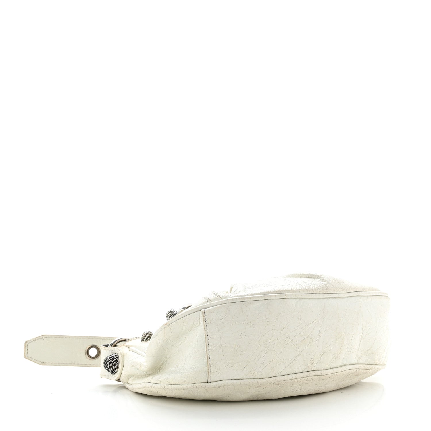 Balenciaga Agneau Arena Le Cagole Shoulder Bag XS Optic White 4 of 14